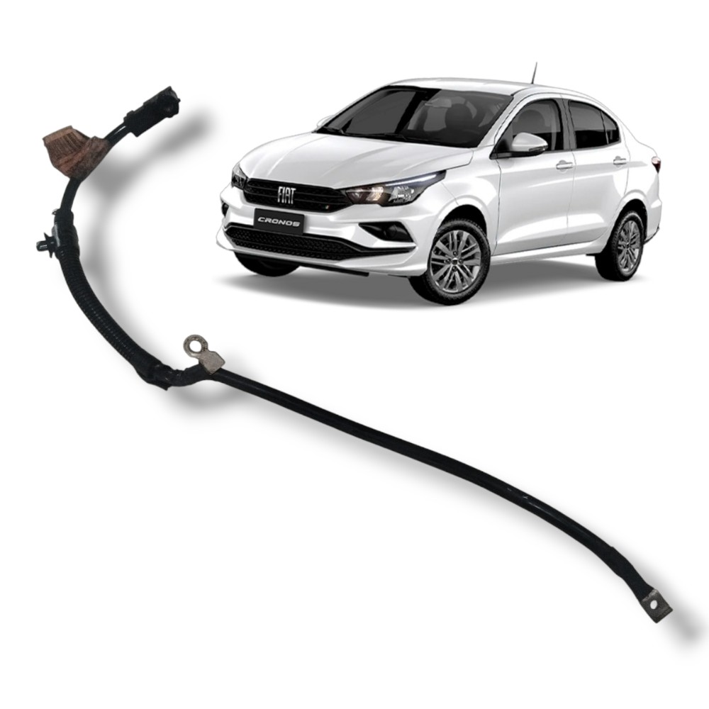 Cabo Negativo Bateria Fiat Cronos 1.3 2024 Original 52195005