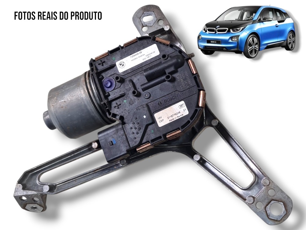 Motor Limpador Parabrisa Dianteiro Bmw I3 2022 735944908 1