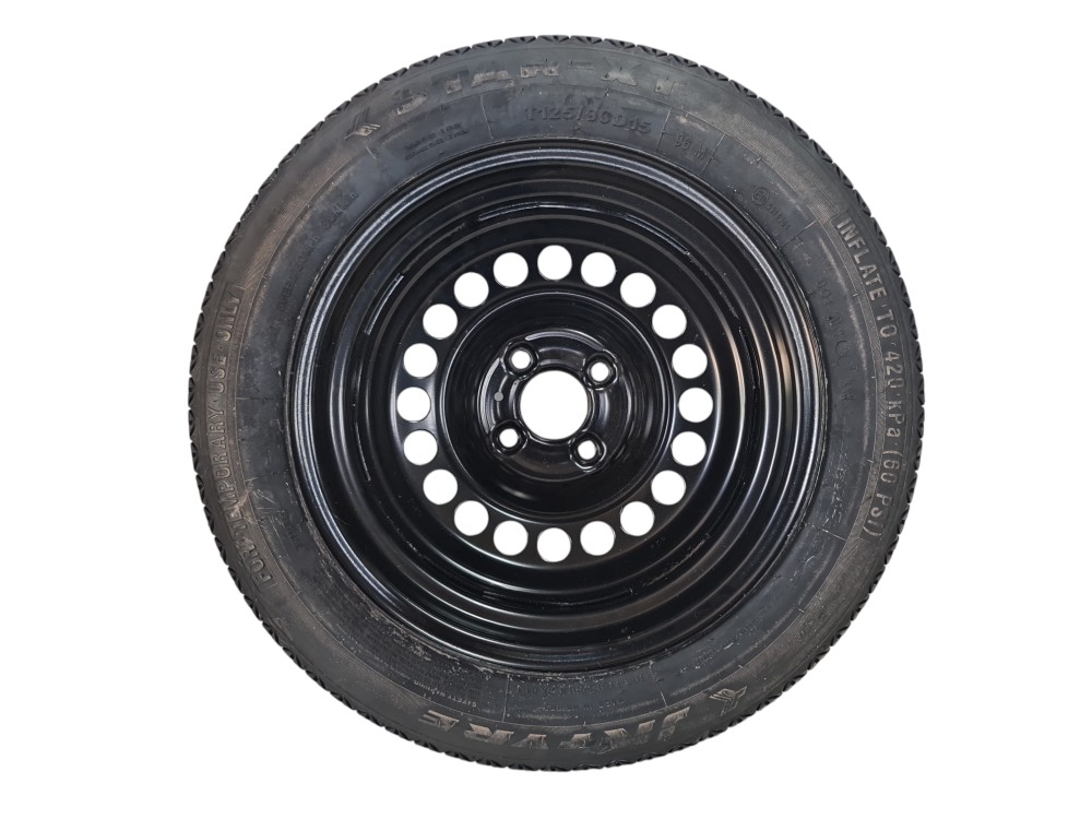 Estepe Fino Nissan Kicks 1.6 2024 T125/90d15 Aro 15 3