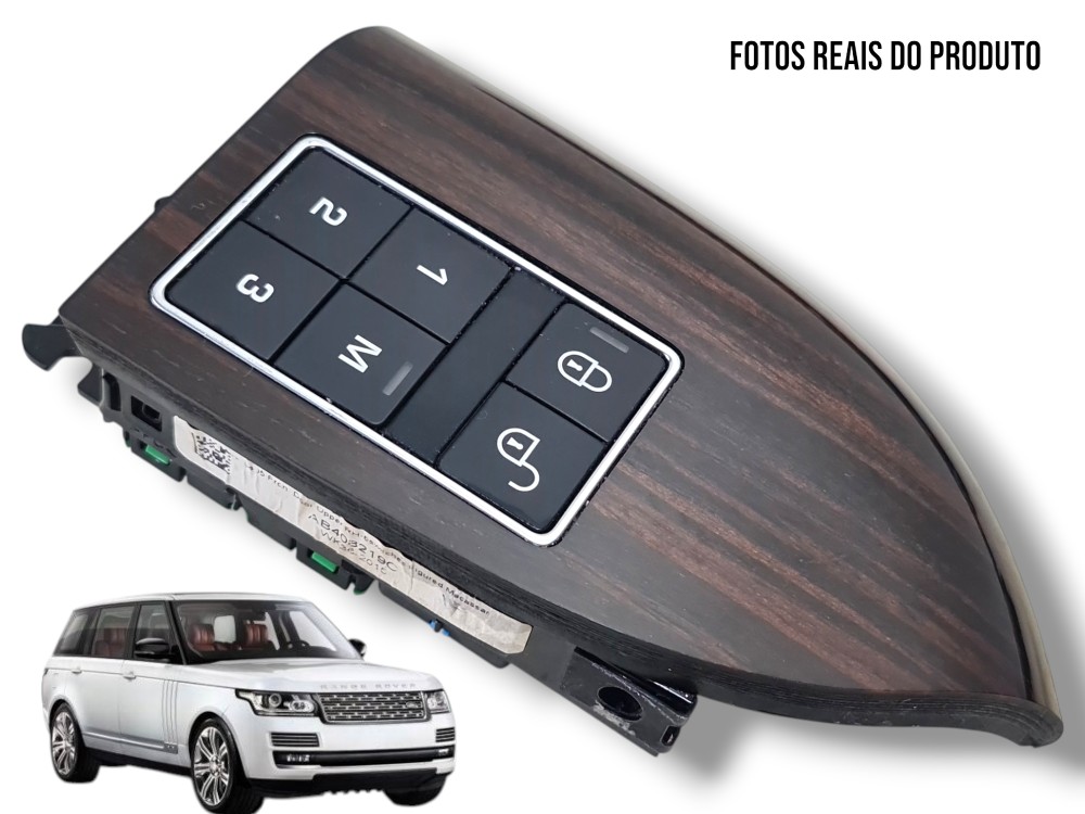 Botão Comando E Moldura Diant Direita Range Rover Vogue 2015 1