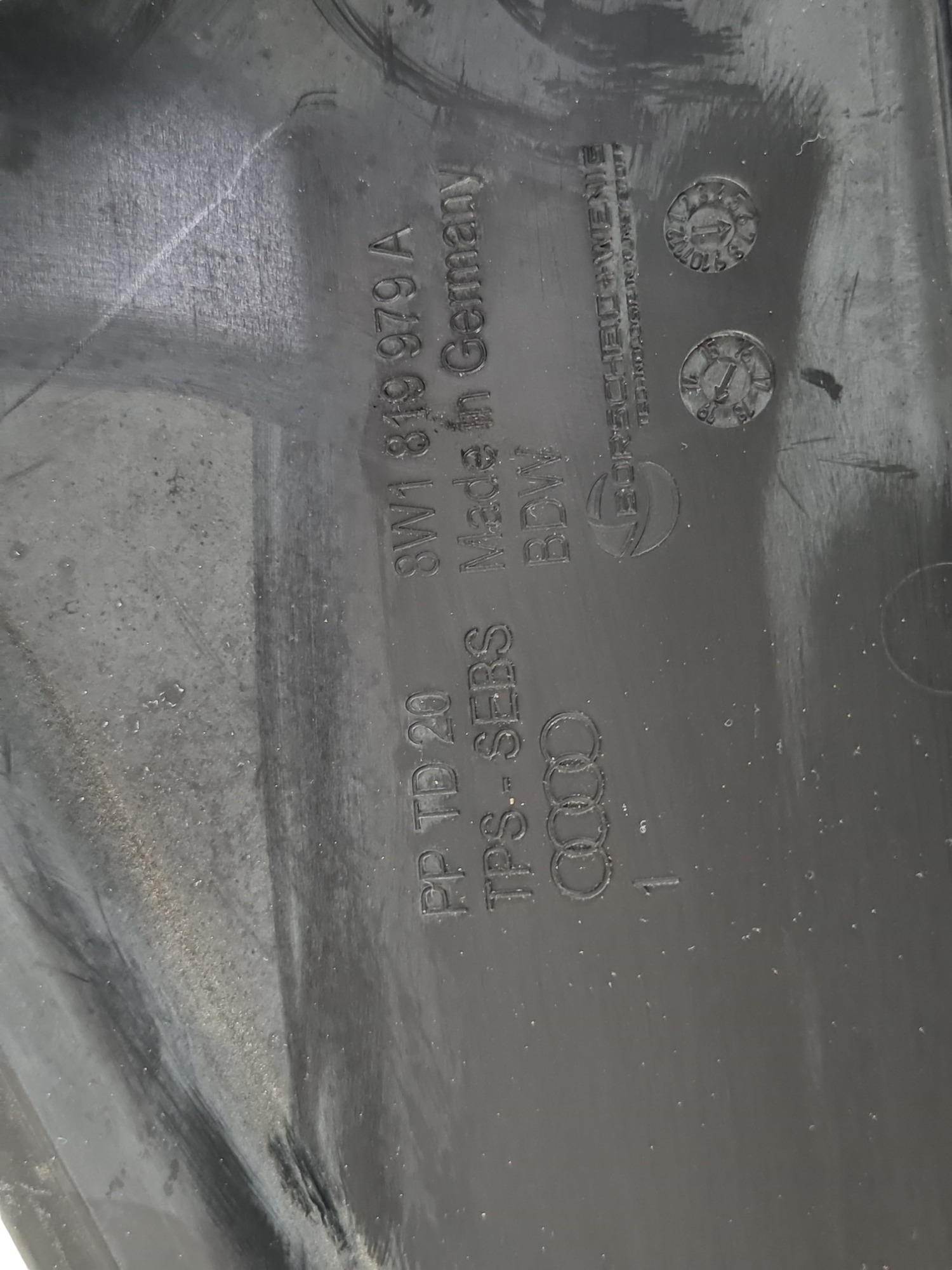 Tela Entrada De Ar Audi A4 Avant 2019 8w1819904 A4 A5 6