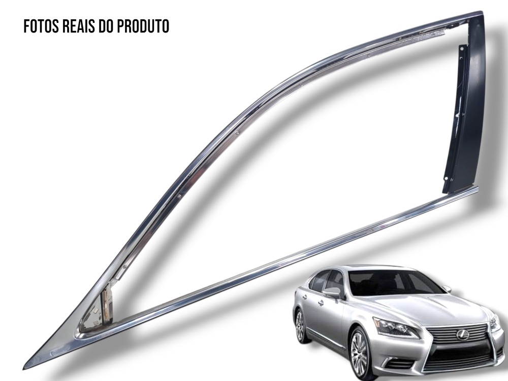 Moldura Porta Externa Dianteira Esquerda Lexus Ls 460l 2013 1