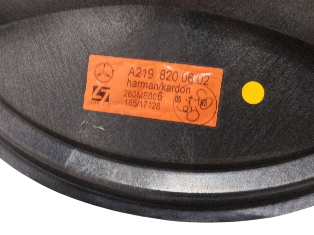 Alto-falante Subwoofer Traseiro Mercedes Cls 500 2005 2006 6