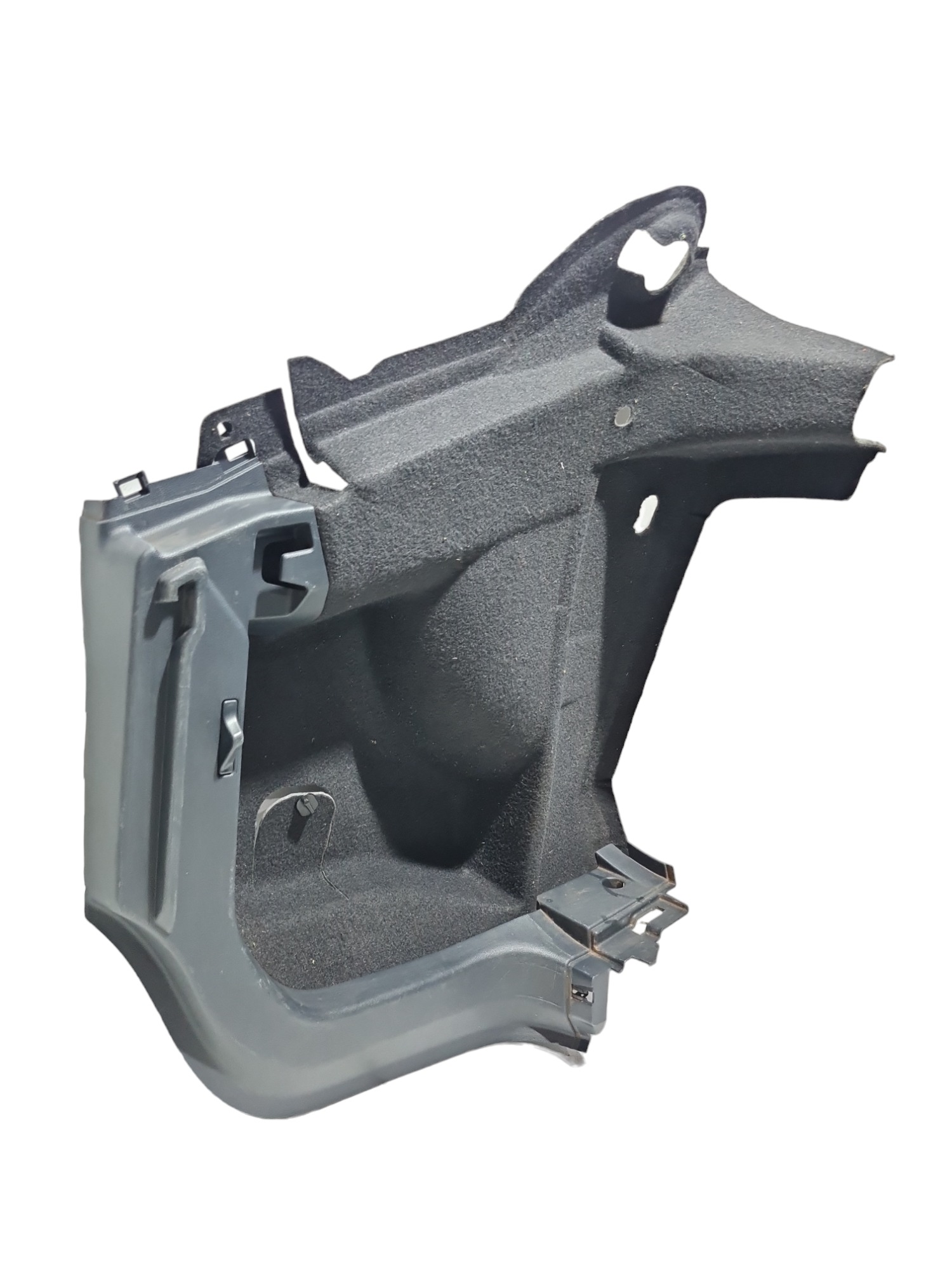 Forro Porta Malas Esquerdo Vw Tcross Highline 2021 Original 2