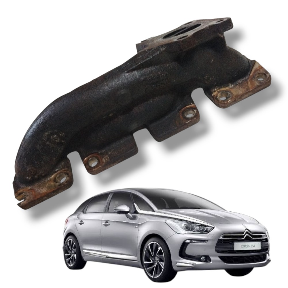 Coletor Escape Citroen Ds5 1.6 2015 Original V860477380 1