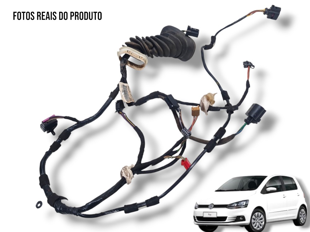 Chicote Porta Dianteira Esquerda Vw Fox 2016 5z4971120cq 1