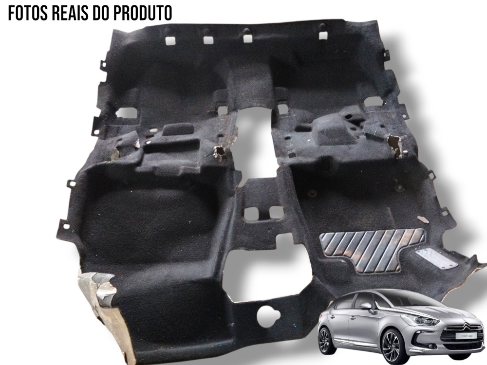 Forro Carpete Assoalho Citroen Ds5 1.6 16v Thp Gasolina 2015 1