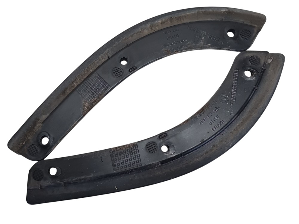 Par Moldura Parabarro Traseiro Jeep Commander 2022 2023 2024 4