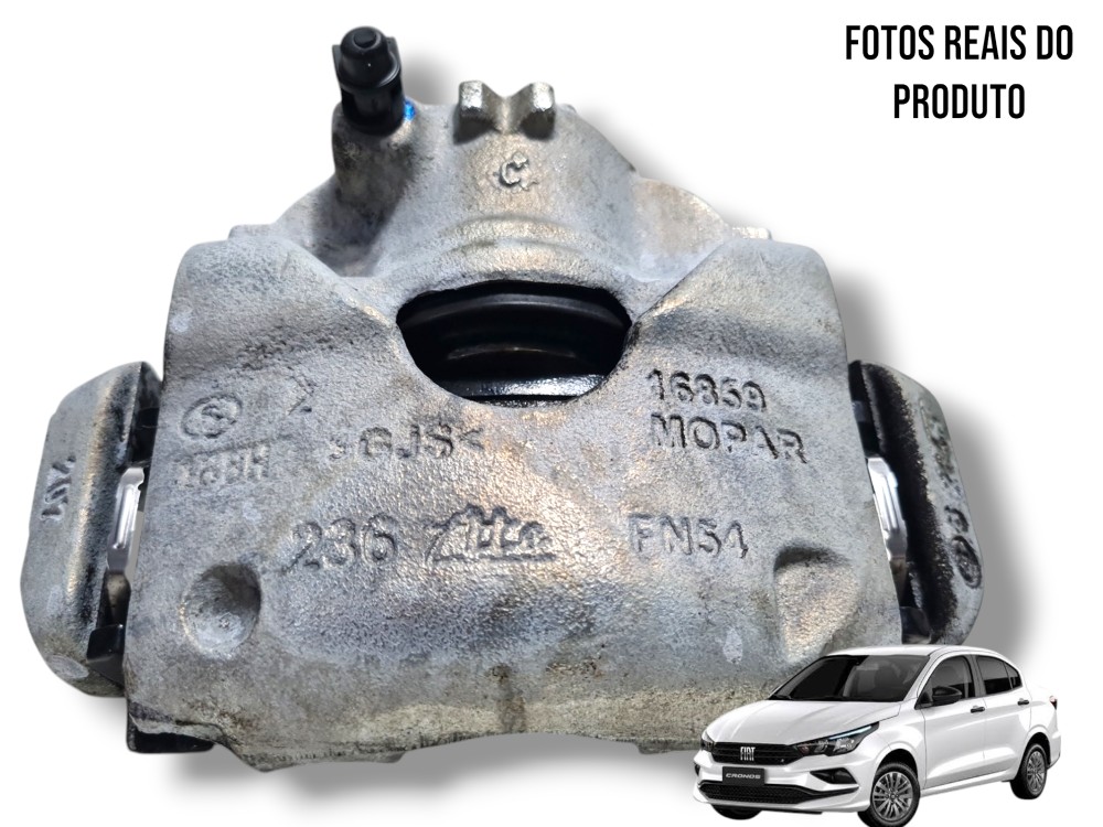 Pinça freio dianteiro direito Fiat Cronos Argo 2023 52226429 1