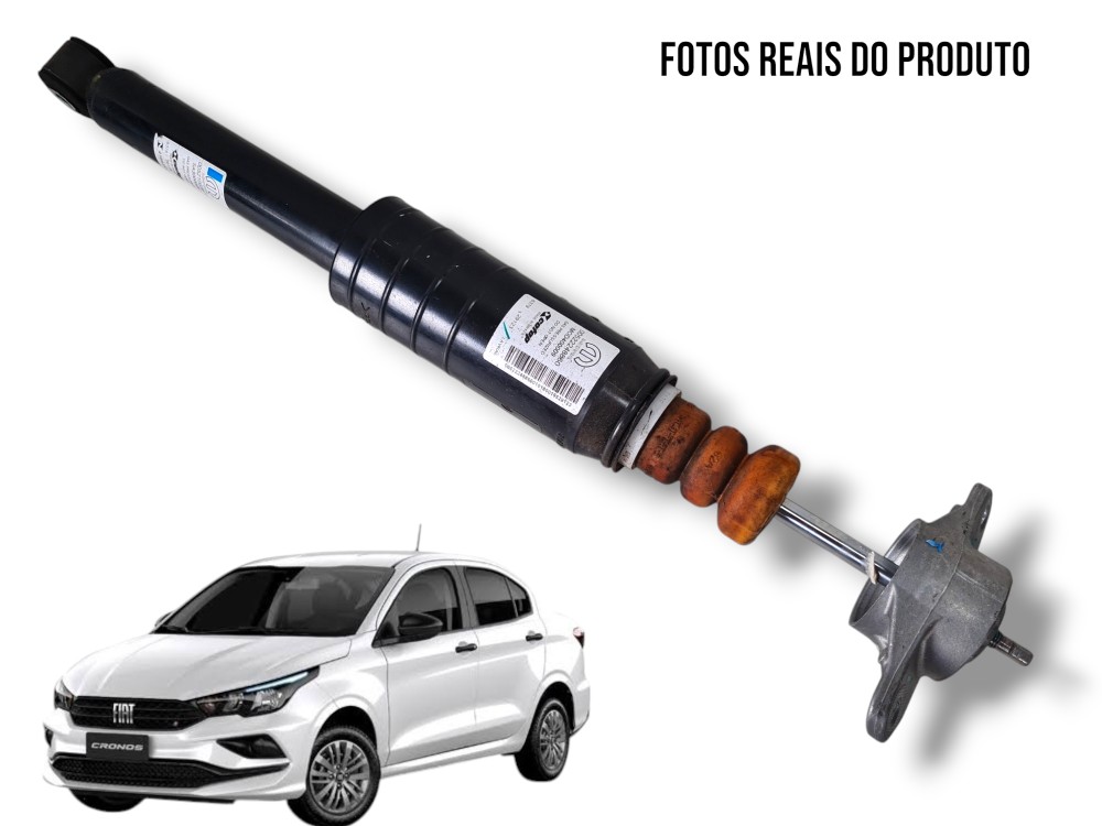 Amortecedor traseiro Fiat Cronos 2023 521003670 4.000KM 1