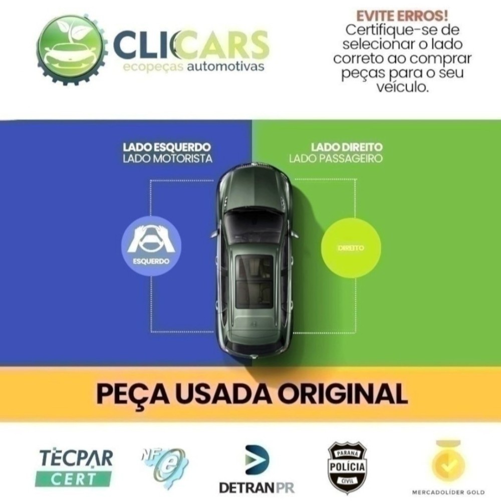 Acab Retrovisor Moldura Esquerdo Externo Vw Fox 2003 A 2016 7