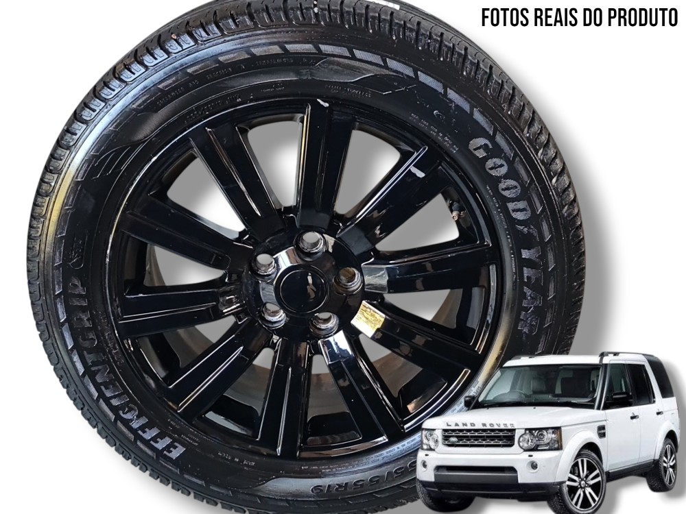 Pneu Roda 255/55r19 Aro 19 Land Discovery 4 2015 Goodyear
