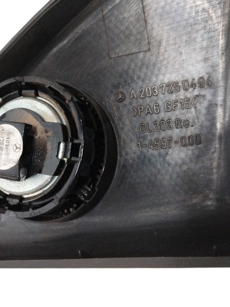 Moldura Retrovisor Direito Mercedes Classe C 230 2001 2002 6