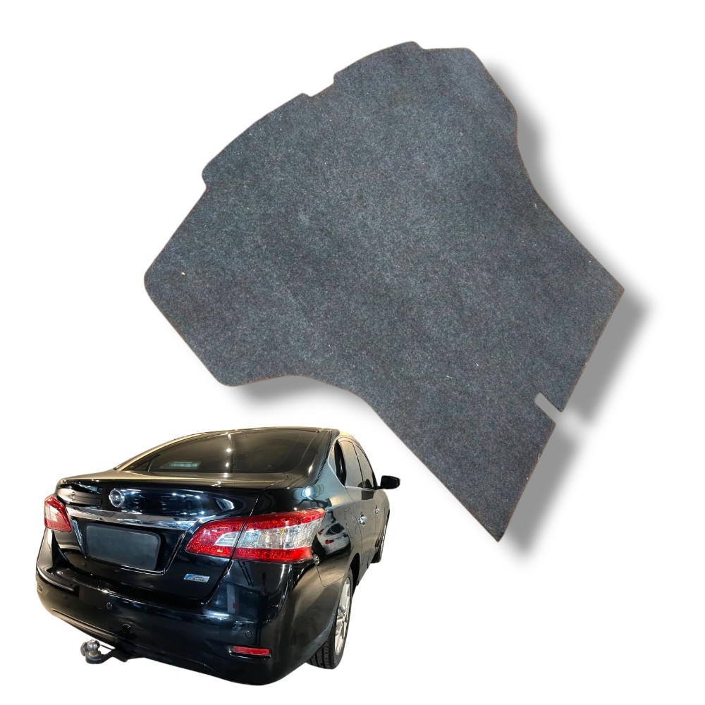 Carpete Porta-malas Nissan Sentra 2016 Original 849023sg0b Preto 1