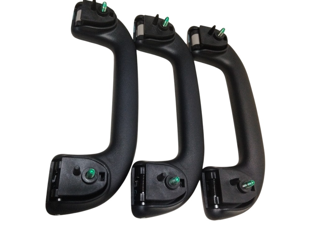 Puxadores Internos De Teto Kit C/3 Byd Dolphin Mini Original Preto 4
