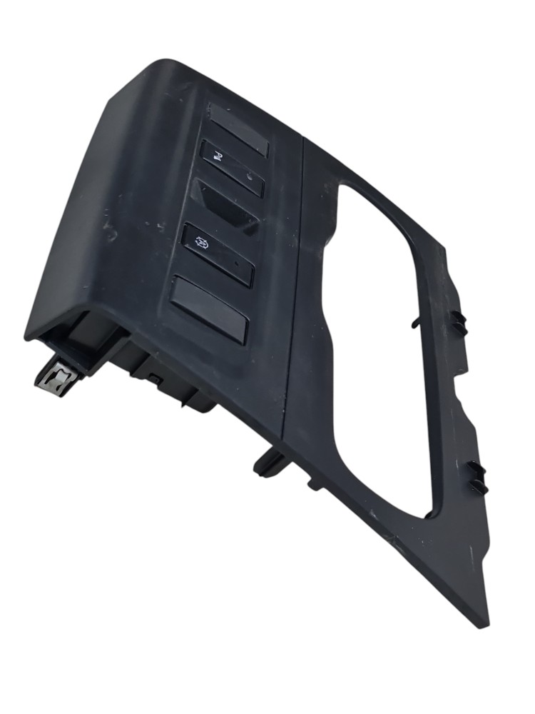 Moldura comando ar condicionado renault  logan 2014 a 2022 3
