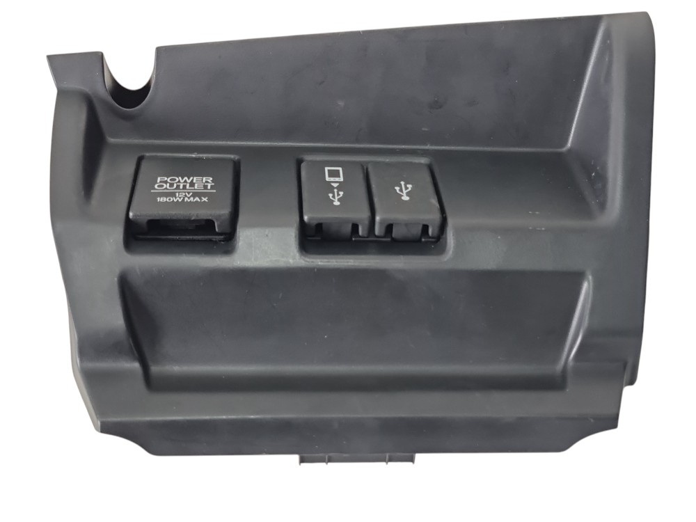Moldura Tomada Acab Entrada 12v Usb Honda Wrv 2015 A 2021 4