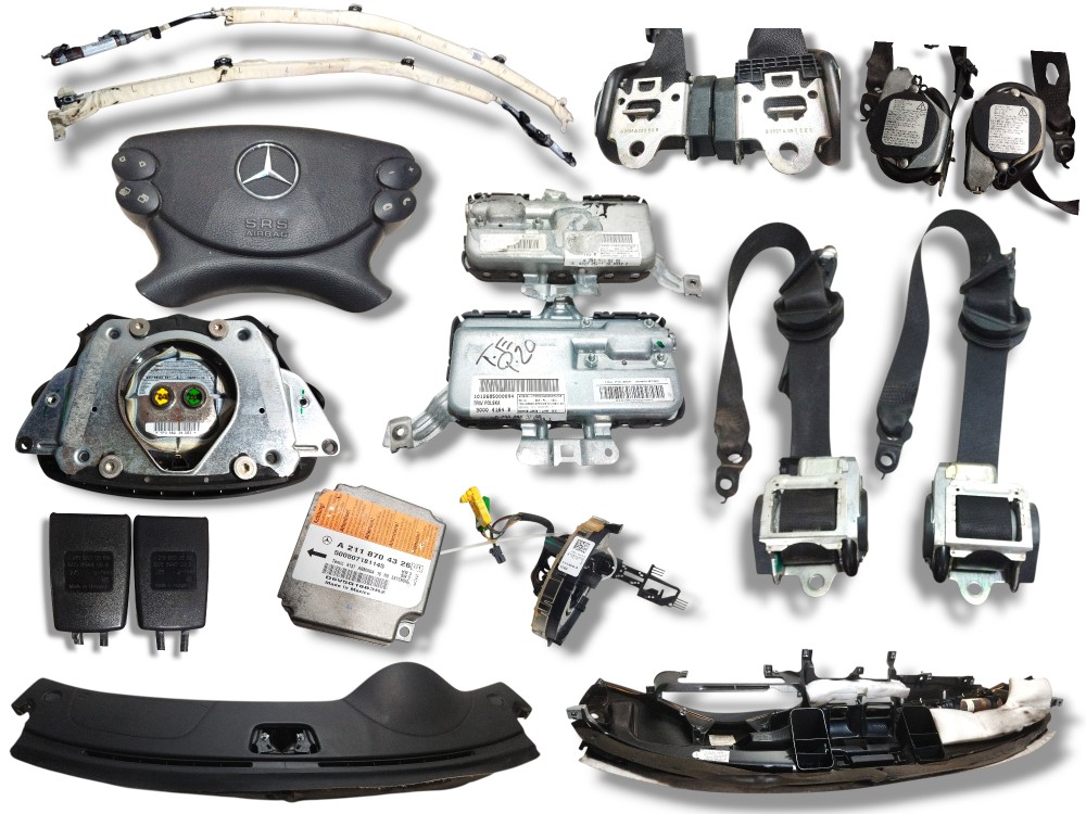 Kit do Airbag Completo Mercedes CLS 500 2005 A2118704326 1