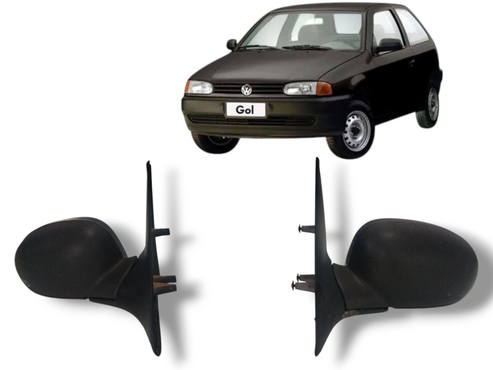 Par Retrovisor Manual Gol Mi 1998 1999 Com Detalhes 1