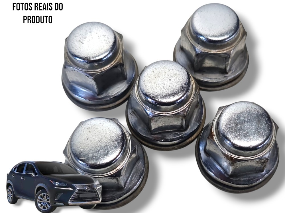 Kit 5x Porcas De Roda Lexus Nx 300h 2019 2.5 Original 1