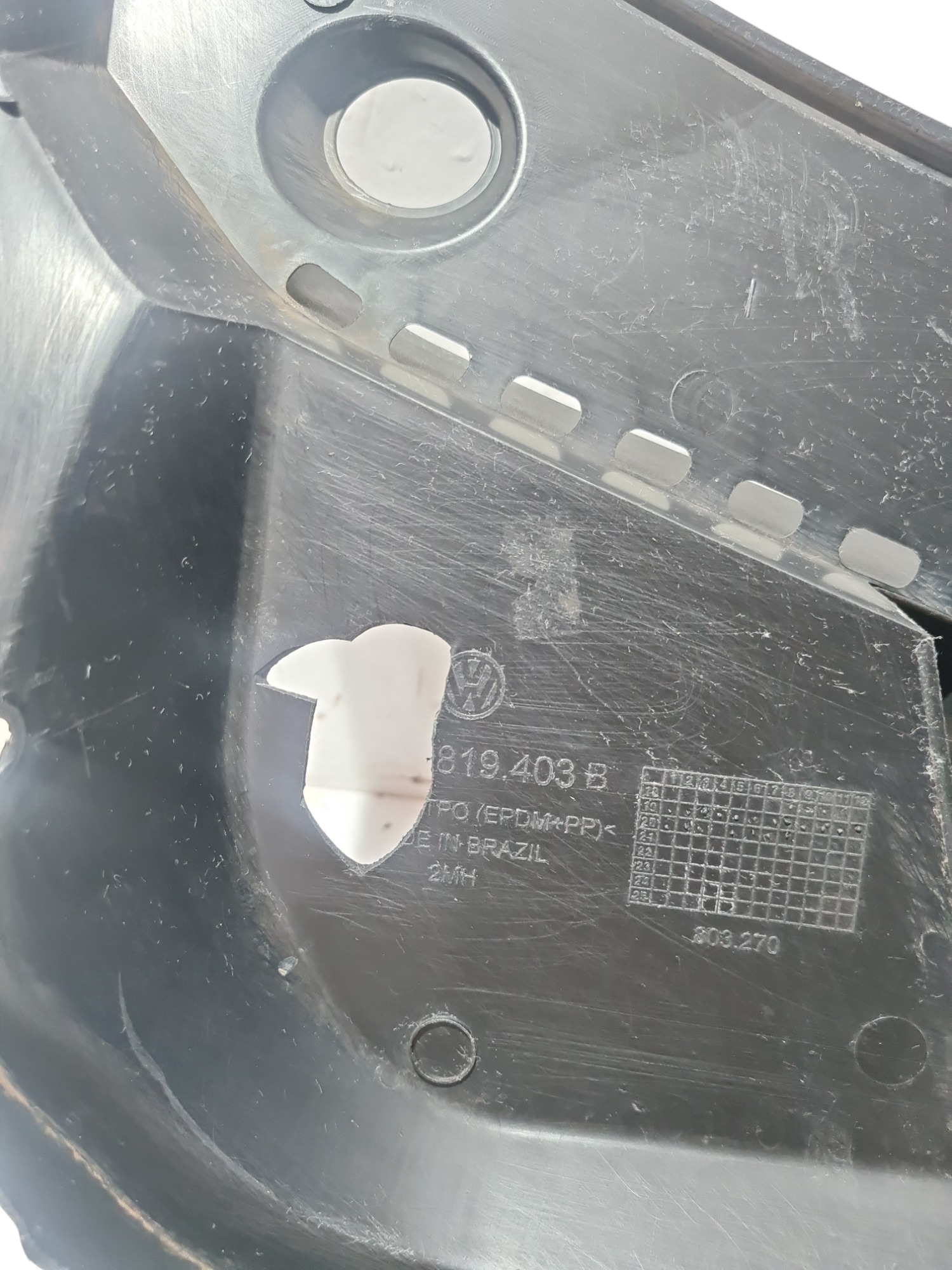 Grade Churrasqueira Esquerda Detalhe Volkswagen T-cross 6
