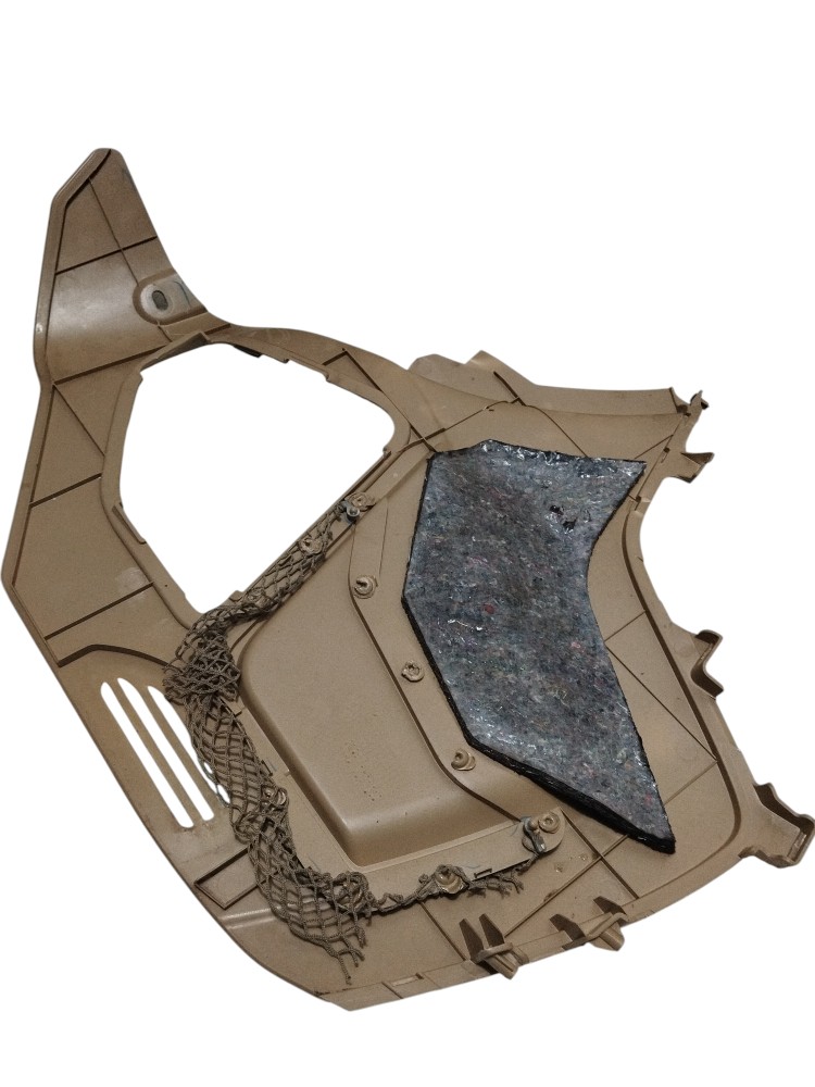 Acabamento lateral console central Chevrolet Captiva 2009 4