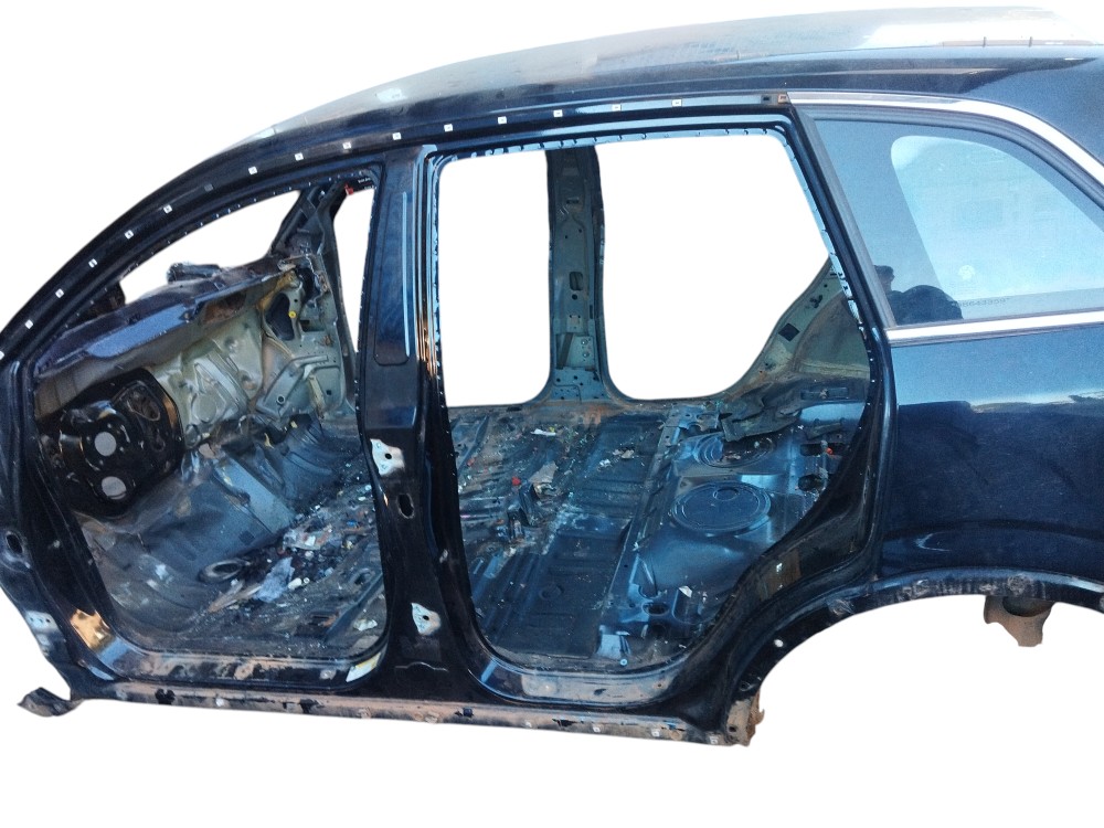 Recorte lataria traseira baixa e laterais Chevrolet Captiva 6