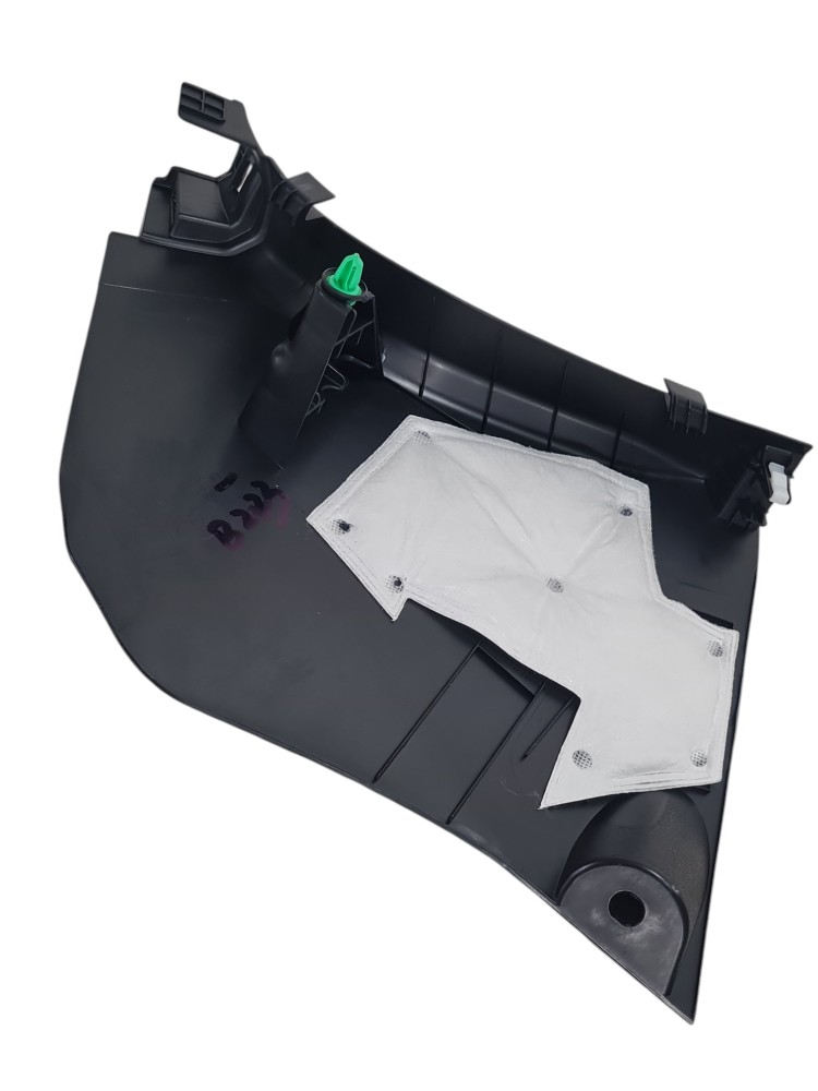 Moldura Inferior Coluna Direita Byd Dolphin Mini 2024 2025 3