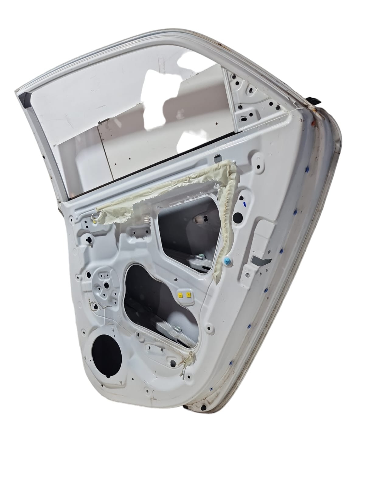 Porta Traseira Direita Hyundai Hb20 2013   Hatch Detalhe  Traseira Direito Branco 7