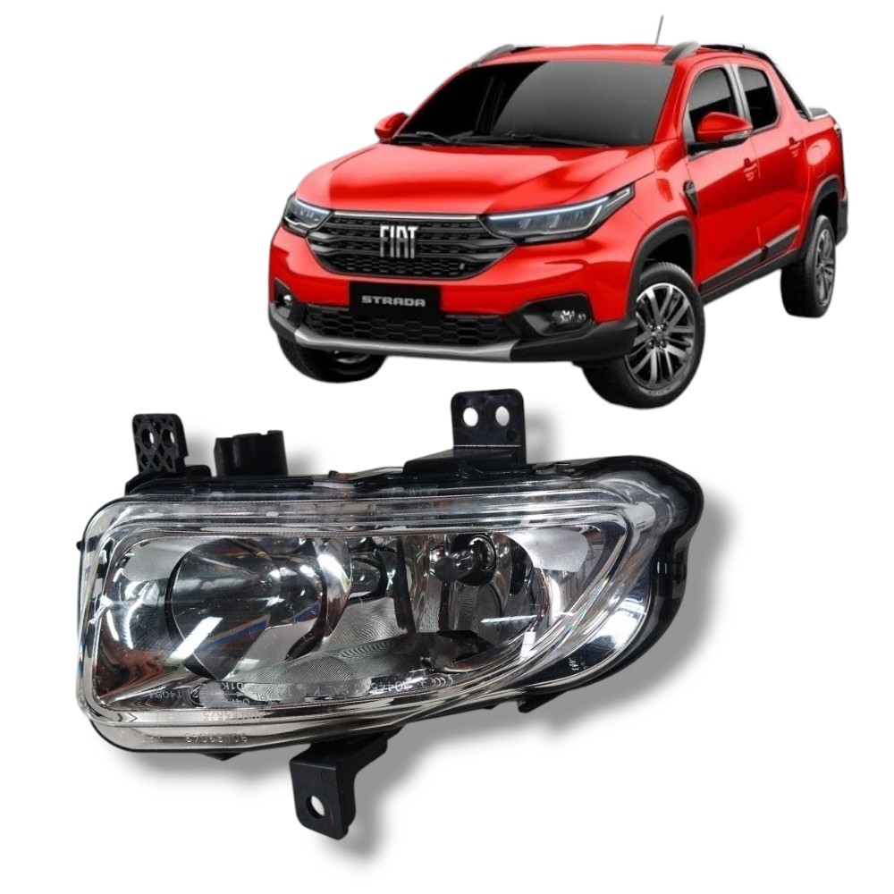 Farol Milha Direito Fiat Strada 2023 Original 0052088139 1