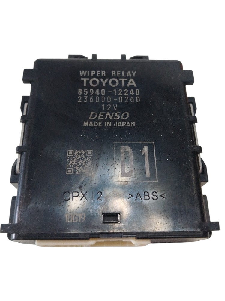 Módulo Wiper Relay Toyota Corolla Grs 2024 8594012240 6