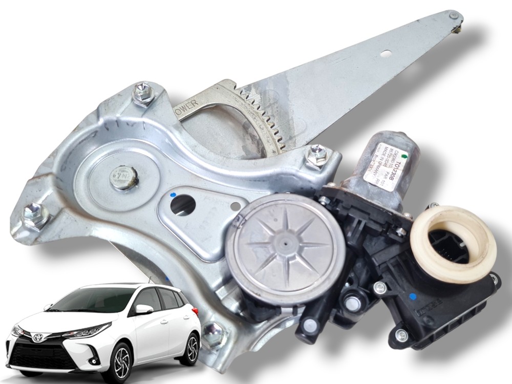 Máquina Vidro Traseiro Direito Toyota Yaris 2024 2025 1