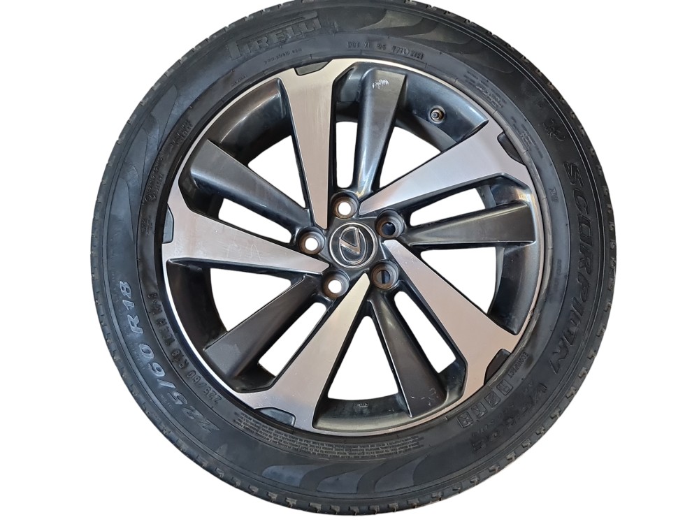 Jogo De Roda Pneu Lexus Nx 300h 2019 2.5 Luxury 255/60 R17 3