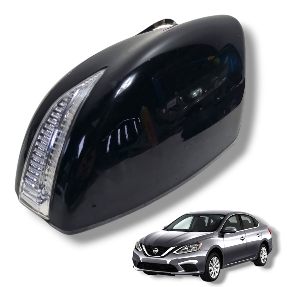 Retrovisor Esquerdo Eletrico Com Pisca Nissan Sentra 2016 1