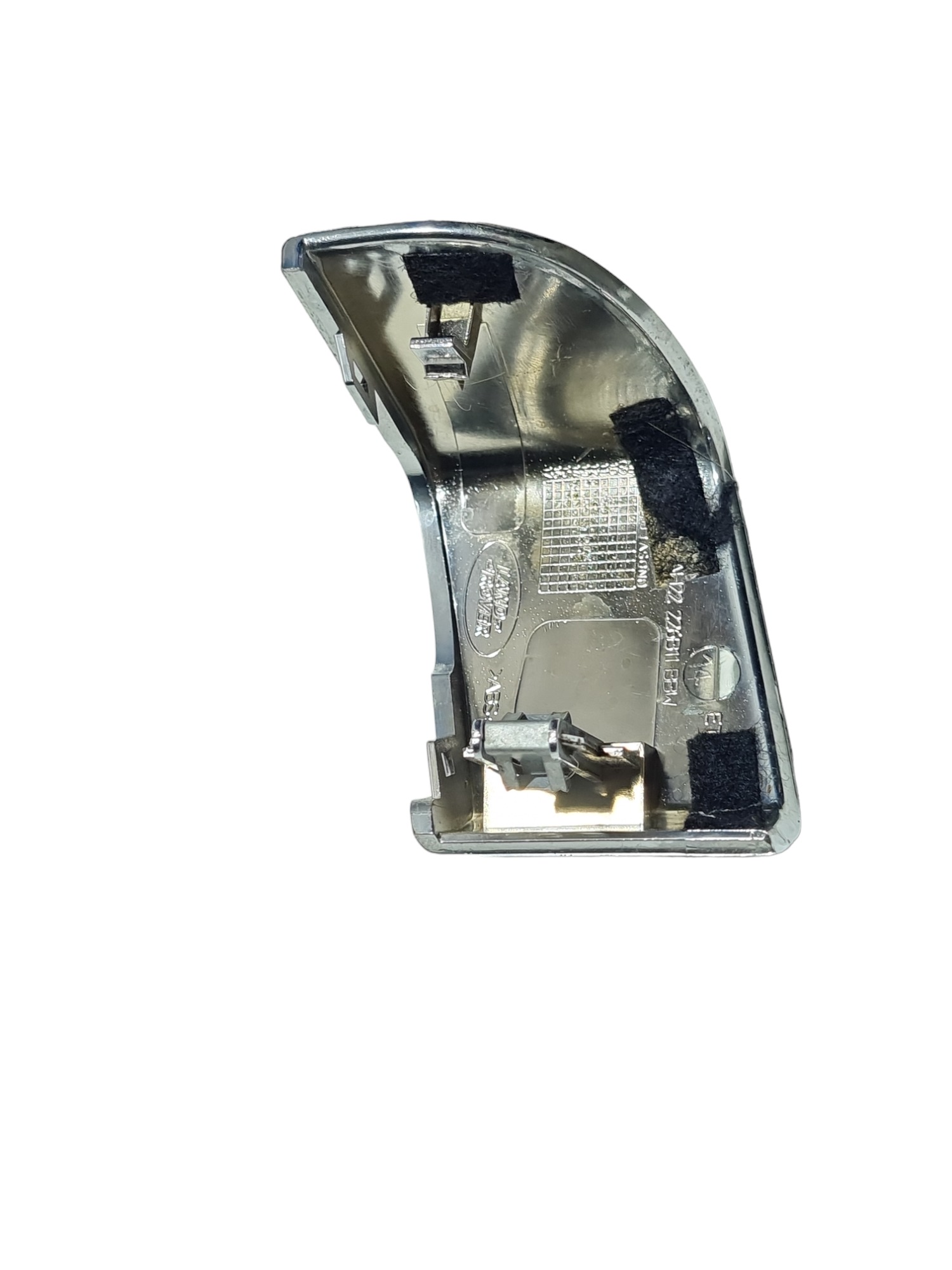 Moldura Porta Traseira Esquerda Land Rover Discovery 4 2015  Prateado 3