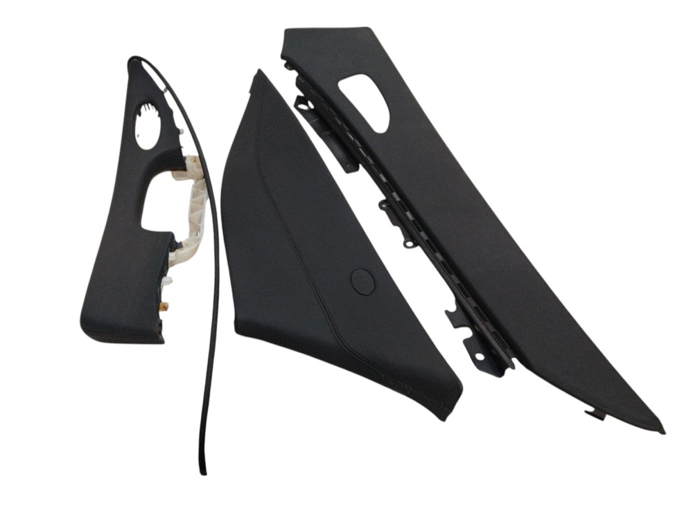 Kit Painel Da Porta Traseira Direita Mercedes Cls 500 2005 Preto 2