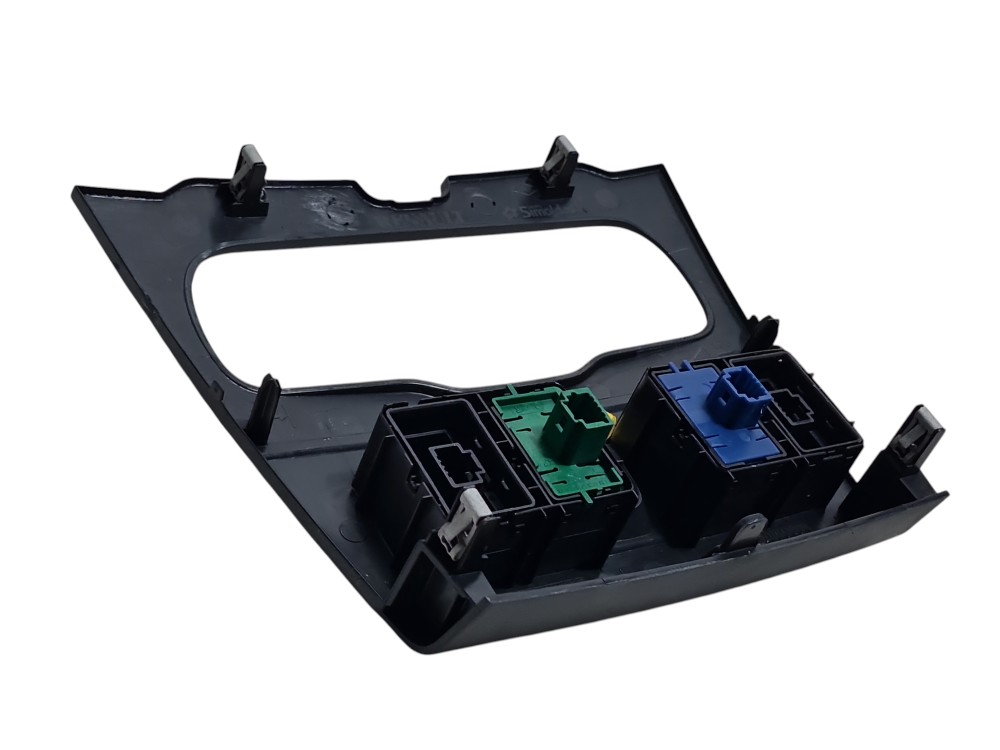Moldura comando ar condicionado renault  logan 2014 a 2022 5
