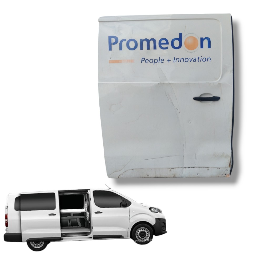 Porta Lateral Peugeot Expert Furgão 2021 Original Detalhes 1