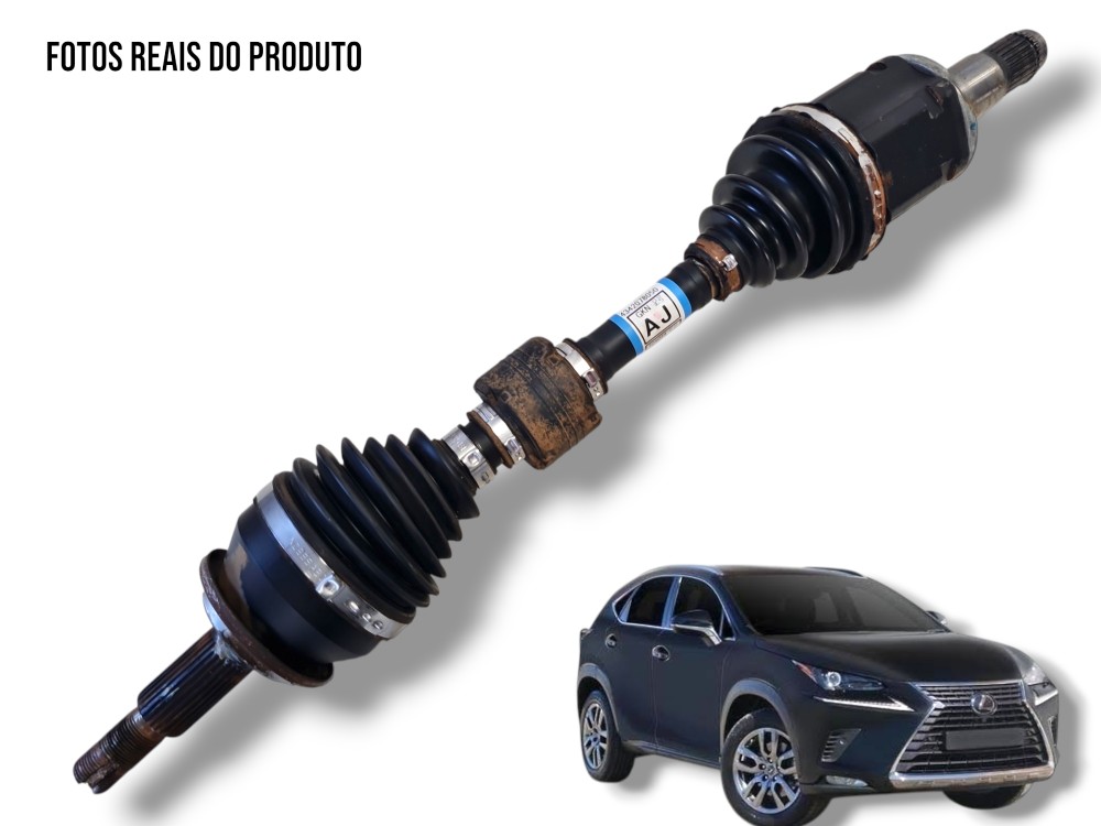 Eixo de transmissão dianteiro esquerdo Lexus NX 300h 2019 1