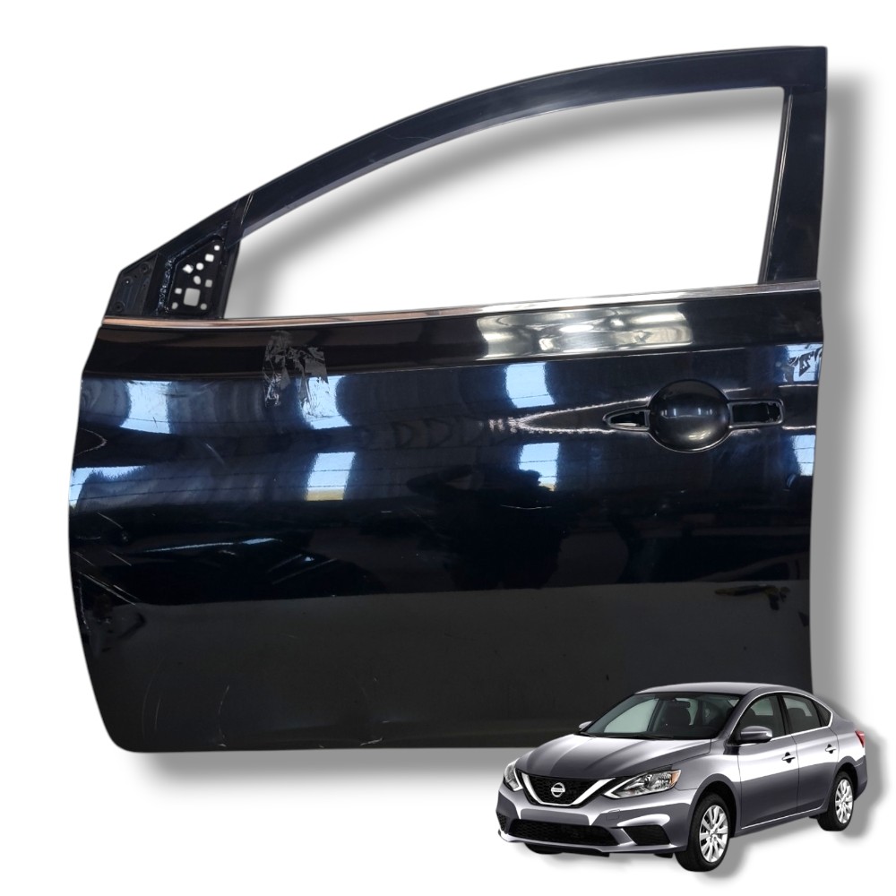 Porta Dianteirauerda Nissan Sentra 2016 Original Detalhe Dianteira Esquerdo Preto 1