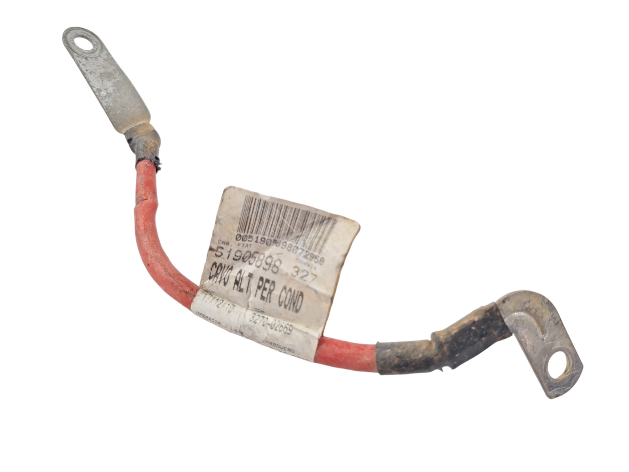 Cabo Positivo Bateria Fiat Mobi Palio Uno 2013 A 2021 5