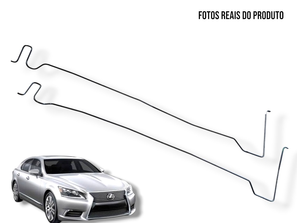 Par Engate Suporte Abertura Capô Lexus Ls 460l 2013 Original 1