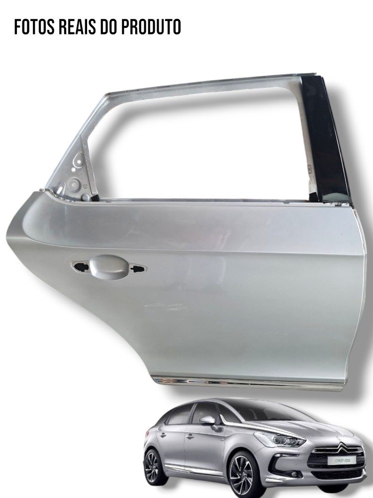 Porta Traseira Direita Citroën Ds5 2015 C Pequeno Detalhe 1