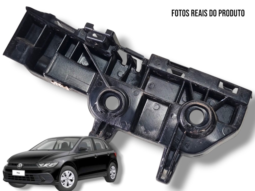 Guia Parachoque Direito Traseiro Tsi Vw Gts Polo 2017 A 2024 1
