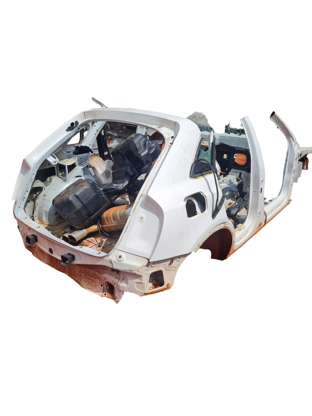 Traseira Baixa Corte Lataria Lata Audi Q3 2018/2019 2
