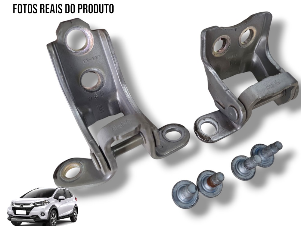 Par Dobradiça Porta Dianteira Direita Honda Wr-v 2021 1