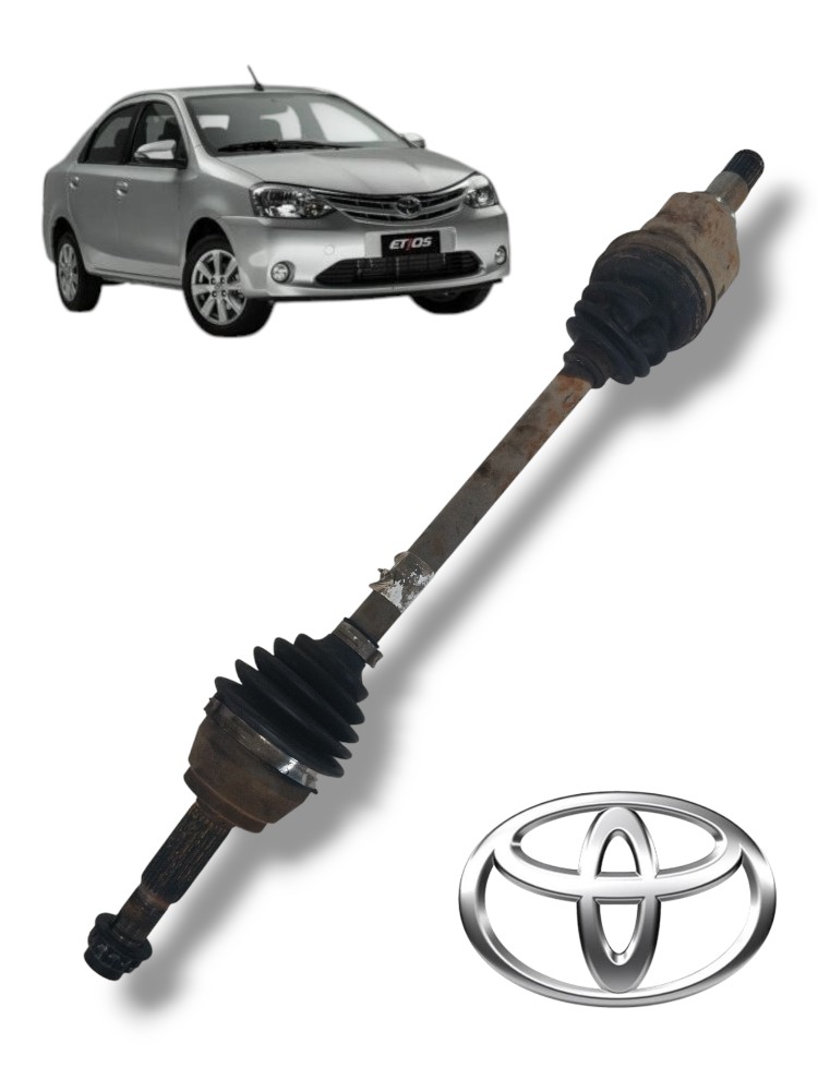 Semi-eixo dianteiro esquerdo Toyota Etios 2018 original 1