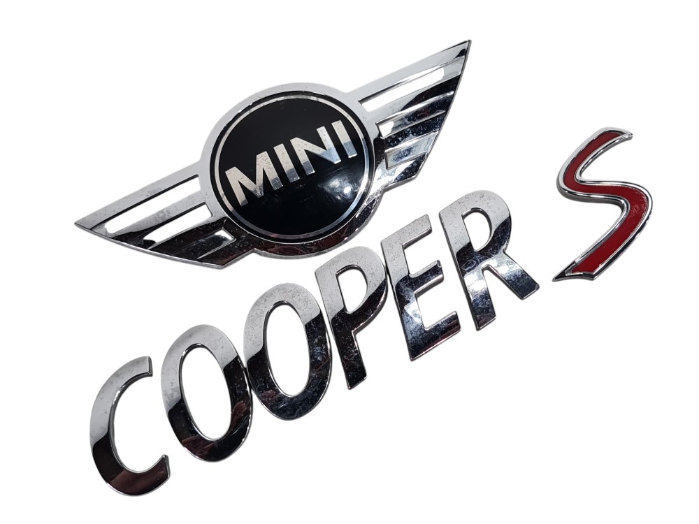 Letreiro Porta Malas Mini Cooper S 2012 2013 Original 3
