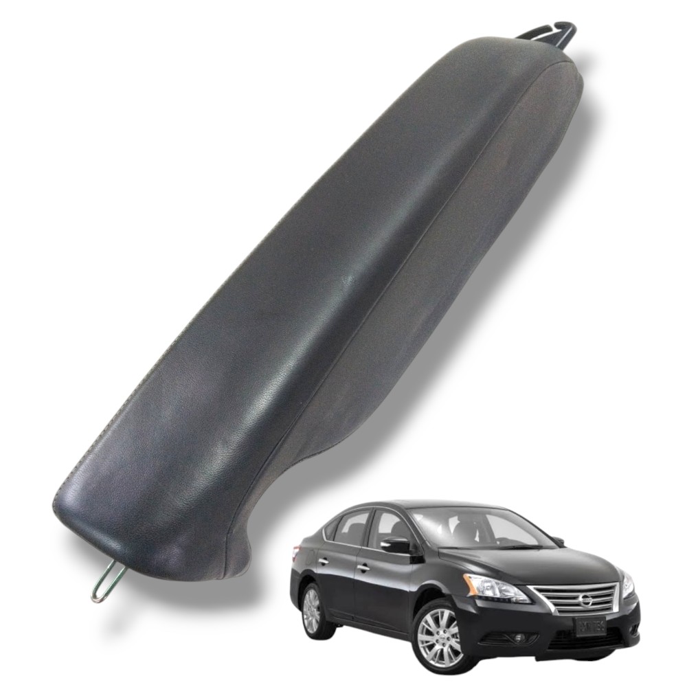 Acabamento Direito Banco Tras Nissan Sentra 2016 Original Preto 1