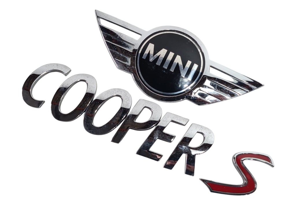 Letreiro Porta Malas Mini Cooper S 2012 2013 Original 5